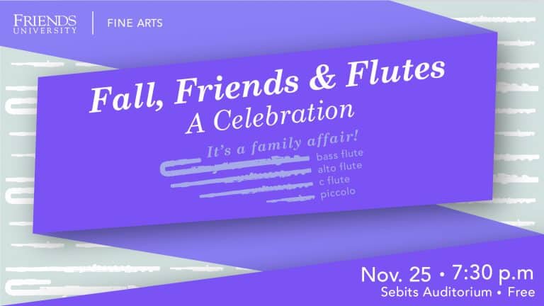 Friends University flute concert November 2019