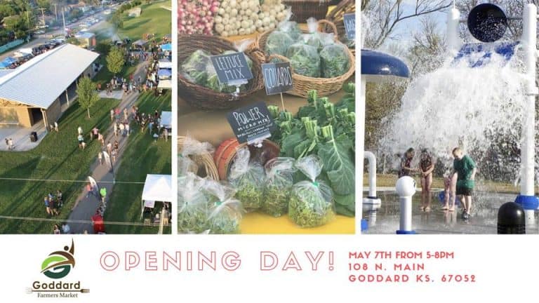 Goddard Farmers Market opening day fun