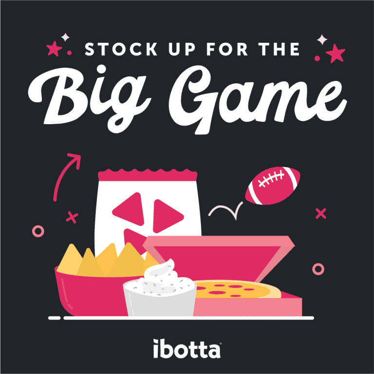 ibotta big game free snacks