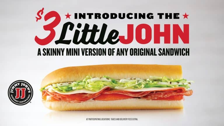 $3 Little John sandwich at Jimmy John's
