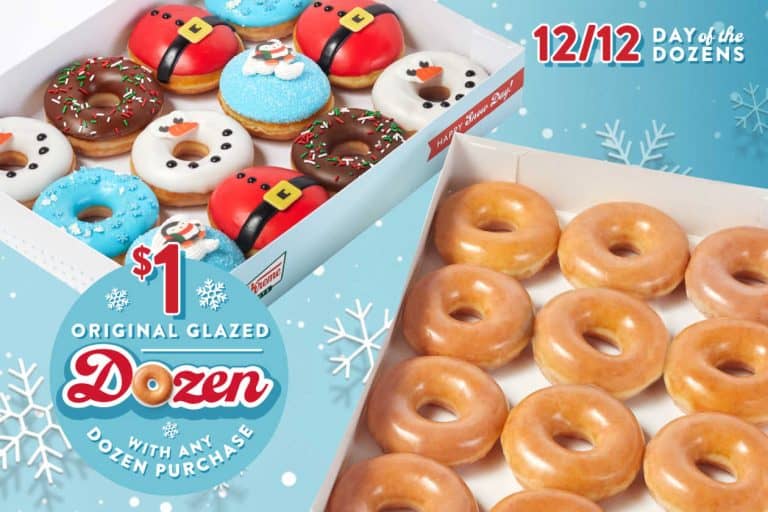 December 2021 krispy kreme bogo dozen $1