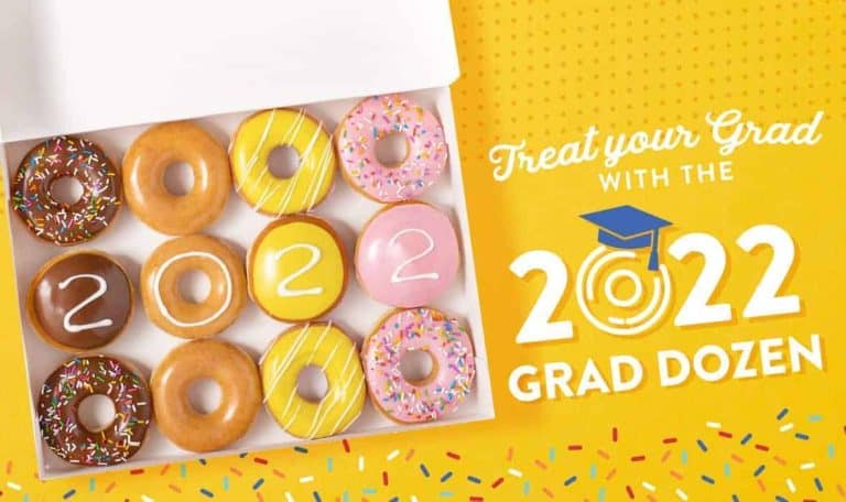 Senior Day dozen at Krispy Kreme doughnuts!