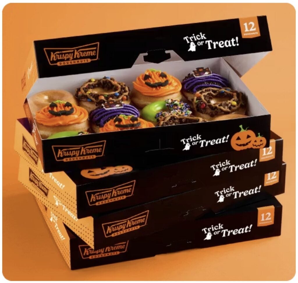 Krispy Kreme Halloween doughnut deals