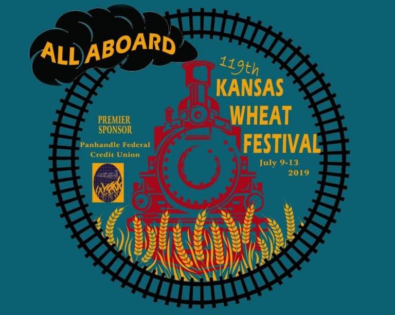 Kansas Wheat Festival 2019 logo button