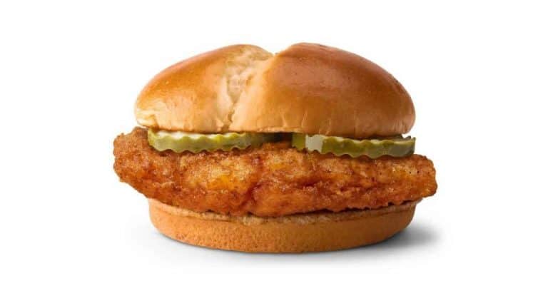 McDonalds new crispy chicken sandwich