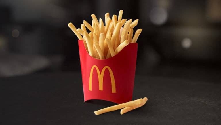 Free McDonald's fries every Friday with app