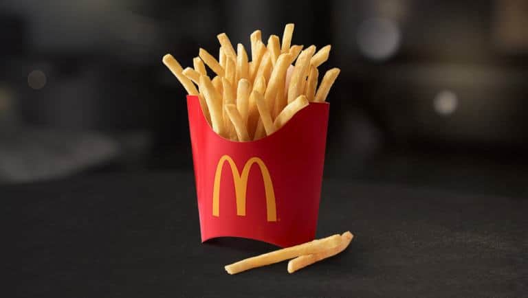 Free McDonald's fries every Friday with app