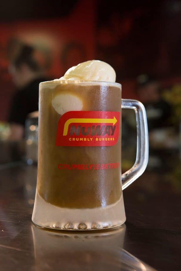 NuWay Wichita root beer float