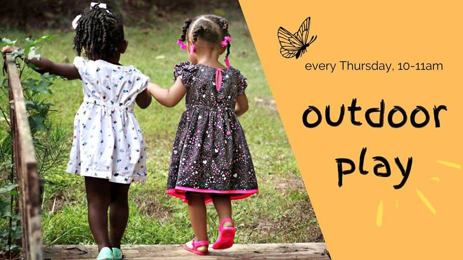 outdoor play for preschoolers - free event at GPNC