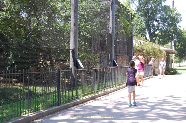Riverside Park Zoo in Wichita - also known as the Kansas Wildlife Exhibit