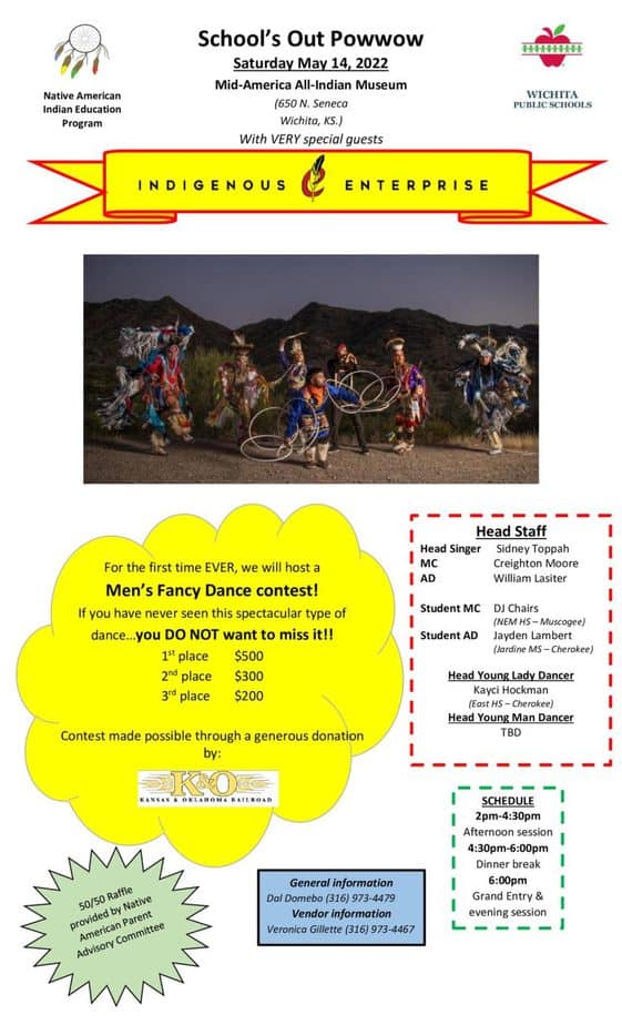 mid america all indian museum wichita public schools out powwow