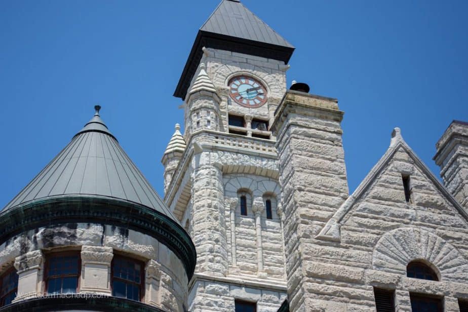 Clocktower building downtown