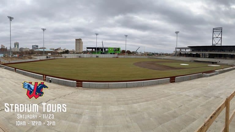New ballpark in Wichita, KS - Public tours start November 23